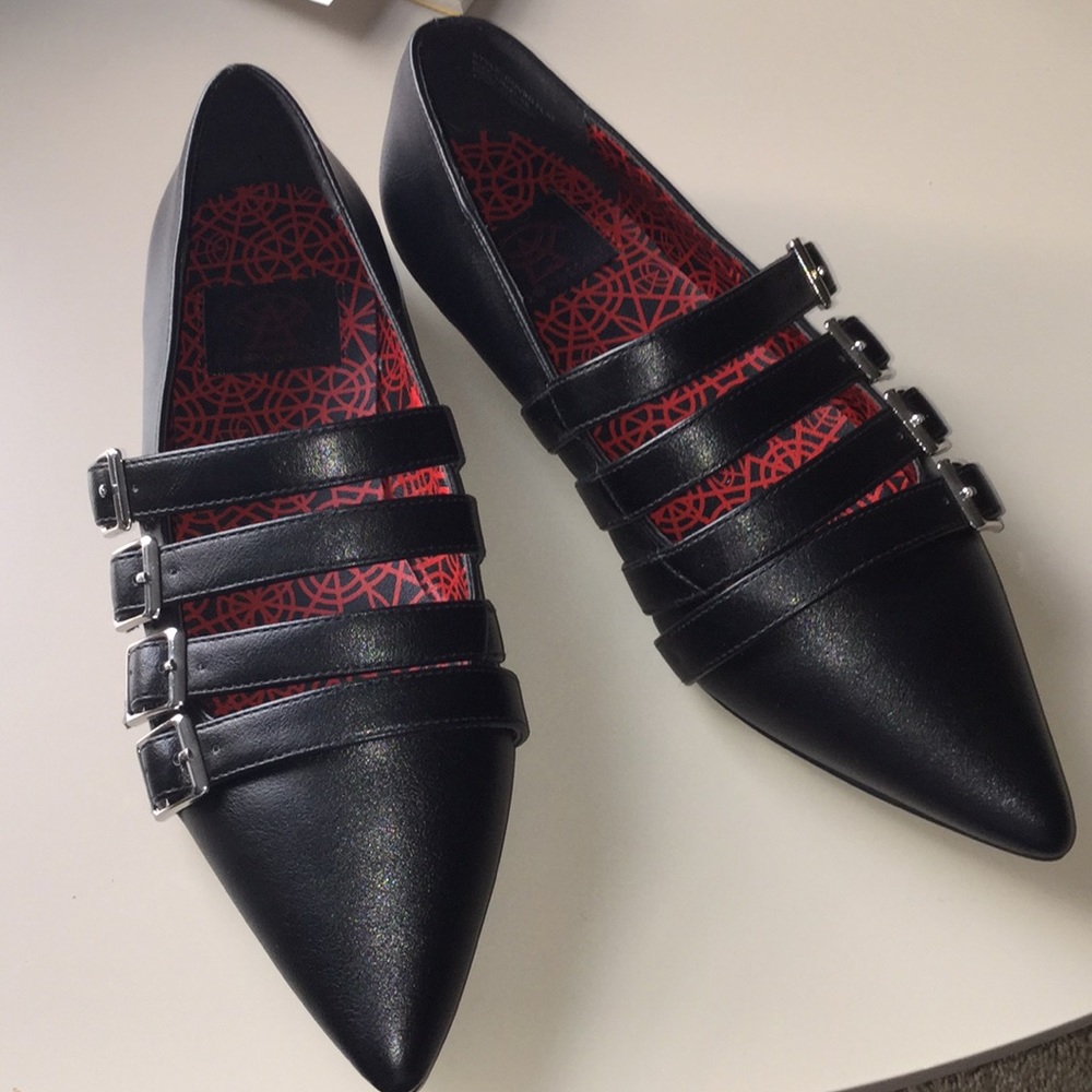 Strange cult Cult gothic punk shoes NEW